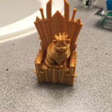 Picture of print of Cat King