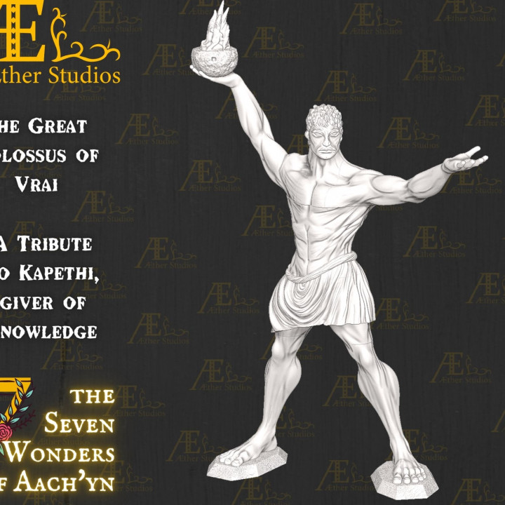 AEWOND1 - The Seven Wonders of Aach’yn: Colossus of V’rai image