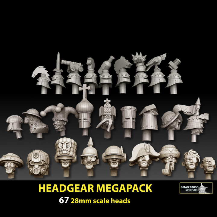 28mm Headgear Megapack image