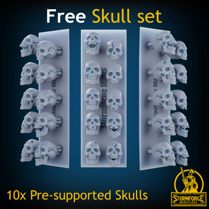 Skull Set x10 !FREE! !SUPPORTED! image