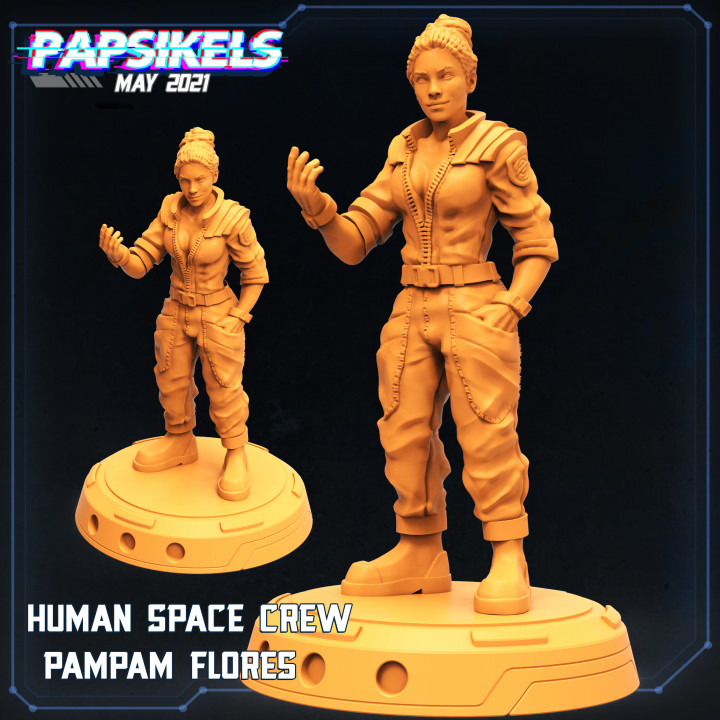 HUMAN SPACE CREW PAMPAM FLORES image