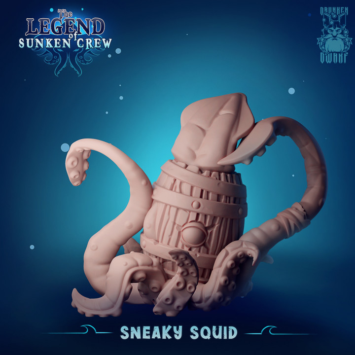 Sneaky squid image