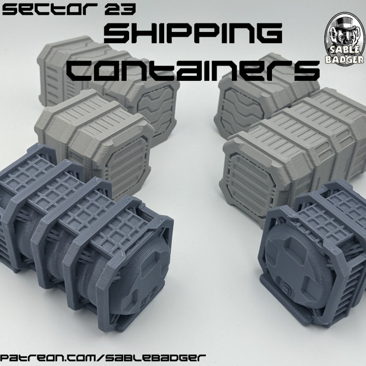 Sector 23 - Sci Fi Shipping Containers 1 image