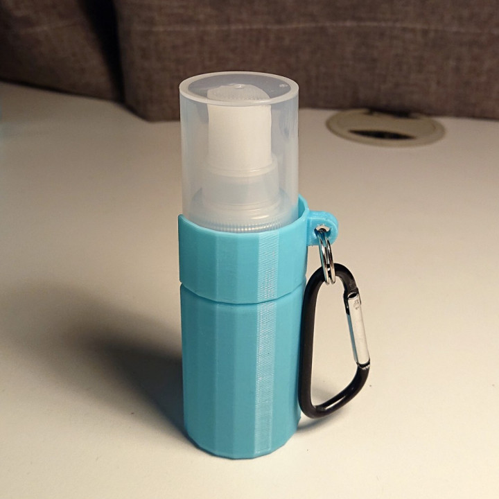 Hand sanitizer holder (for muji 30 mL bottles) image