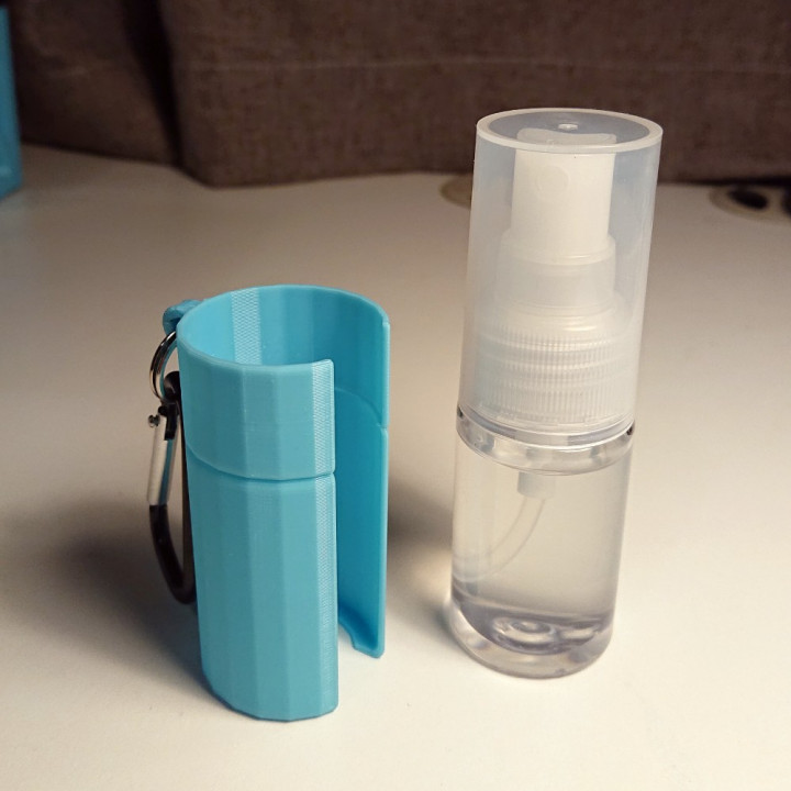 Hand sanitizer holder (for muji 30 mL bottles) image