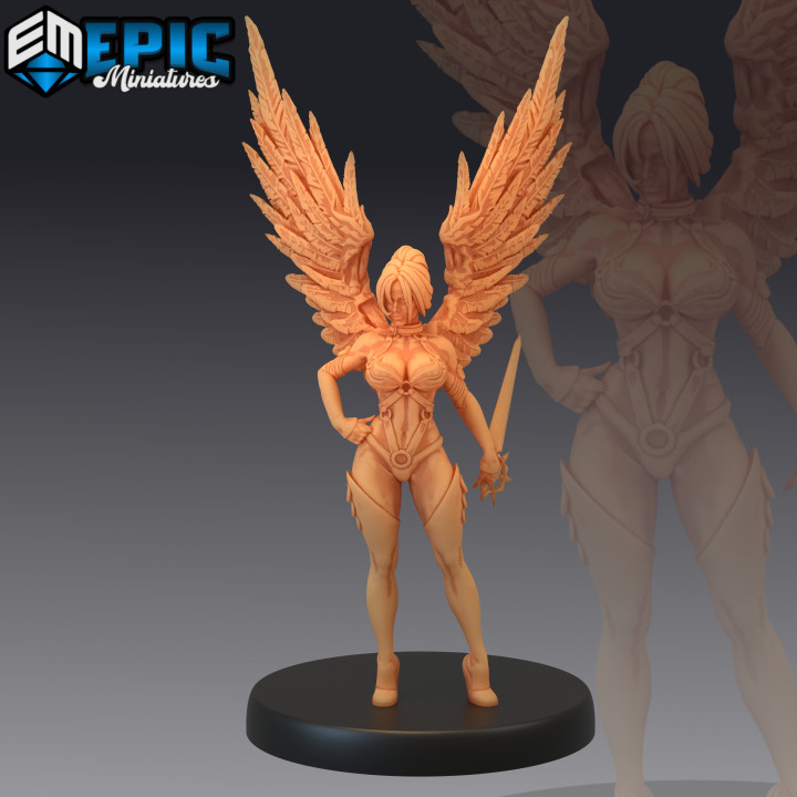 Fallen Angel / Female Dark Winged Celestial image