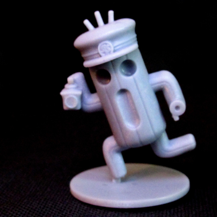 ゲームキャラクター FINAL FANTASY Cactuar Conductor 03 3D Printable Cactuar Conductor from Final Fantasy by