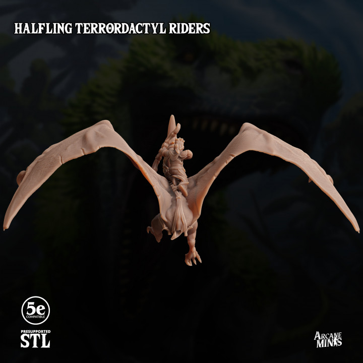 Halfling Terrordactyl Riders image