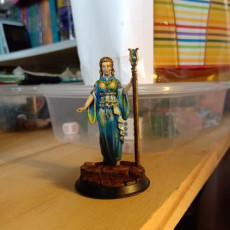 Picture of print of Theia “The Traitor” – 3D printable miniature – STL file