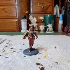 Picture of print of Mai - Female Monk - 32mm - DnD