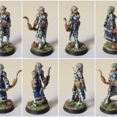 Picture of print of Mirvielle - Female Archer - 32mm - DnD