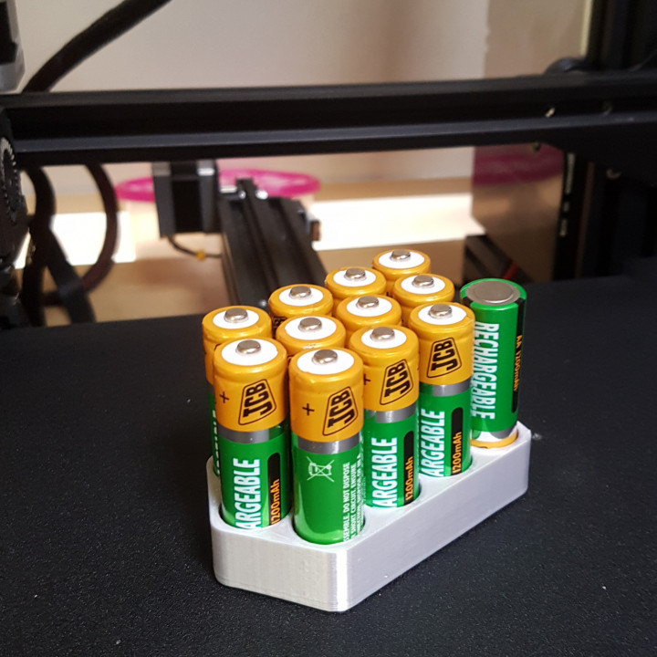 AA battery holder image