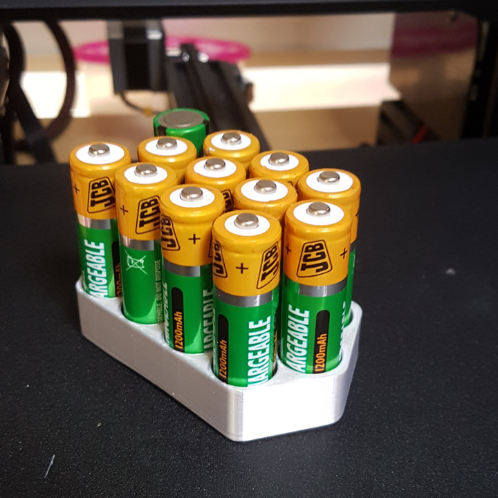 AA battery holder image