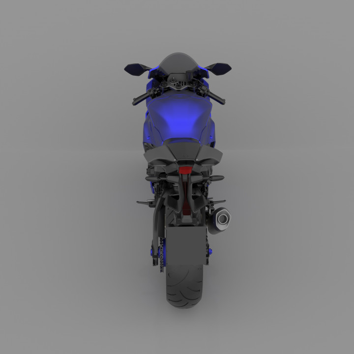 Sport Bike R1 2020 3D Model Ready to Print STL File