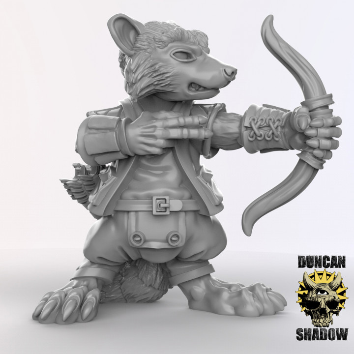 Racoon Folk Rogues (pre supported) image