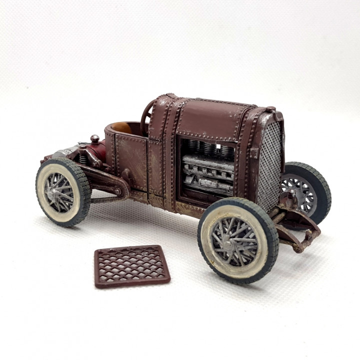 Steampunk roadster 02 image
