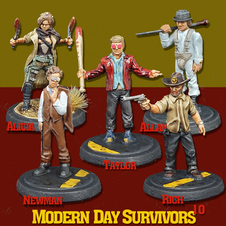 Modern Day Survivor Series 10 Bundle - PRE-SUPPORTED image