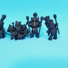 Picture of print of Doll Collection - 6 models - Puppet Masters Show - PRESUPPORTED - 32mm scale