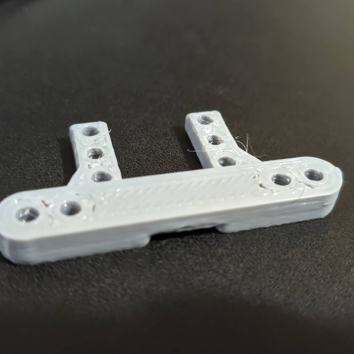 3D Printable AR60 Front Axle Knuckle Weight Mount by Daniel Anguita