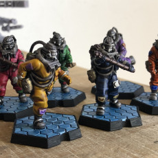 Picture of print of Cyber Forge Space Crewman