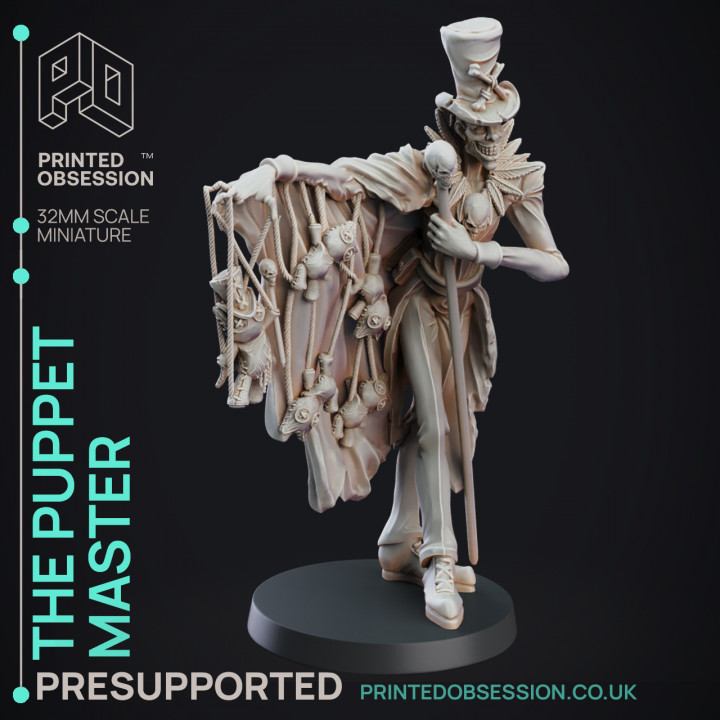 Puppet Master - Puppet Masters Show - presupported - 32mm scale image