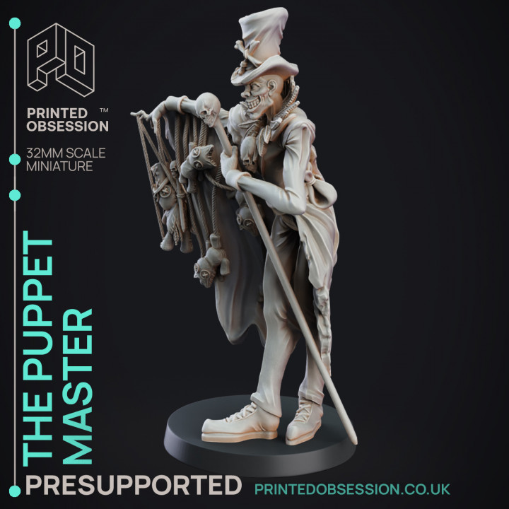Puppet Master - Puppet Masters Show - presupported - 32mm scale image
