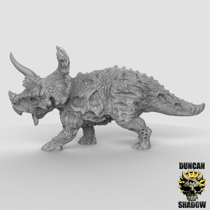Undead Triceratops (pre supported) image