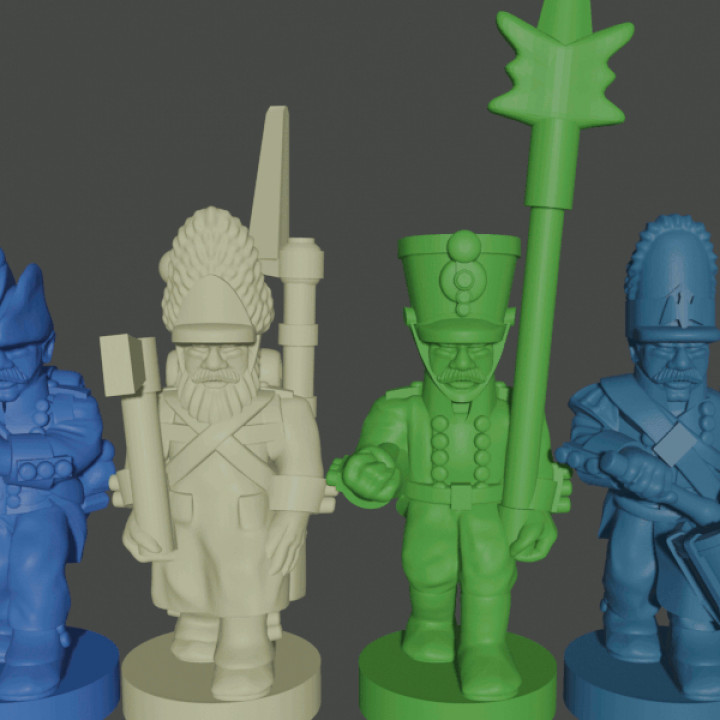 Europe Asunder Free Sample Pack: Supportless 6mm Napoleonic Miniatures NAP-1 image