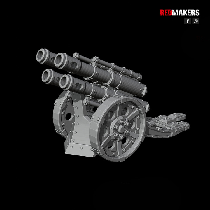 Quattro Cannon - Artillery of the Imperial Force image