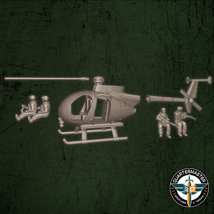 MH-6 Little Bird Helicopter image