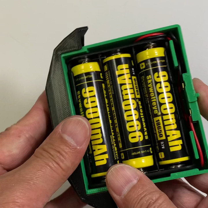 DIY Mekamon Battery Pack Enclosure 2  (for 18650) image