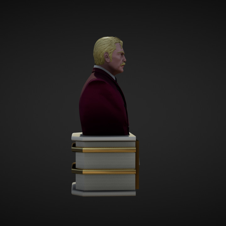 President Shinra Bust - Final Fantasy VII