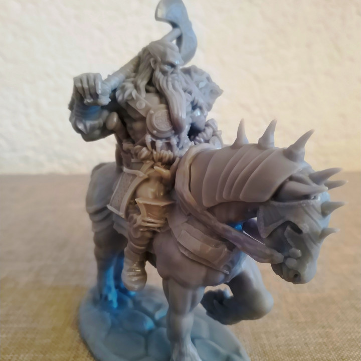 Barbarian Chief on Horsesback image