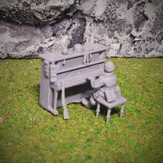 Picture of print of Exclusive Pianiste WW2 - 28mm for wargame