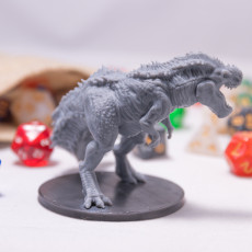 Picture of print of Scourgebourne Tyrannosaurus Miniature - Pre-Supported