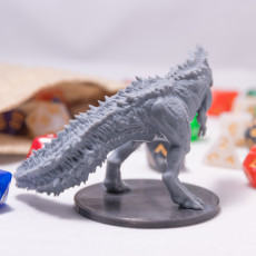 Picture of print of Scourgebourne Tyrannosaurus Miniature - Pre-Supported