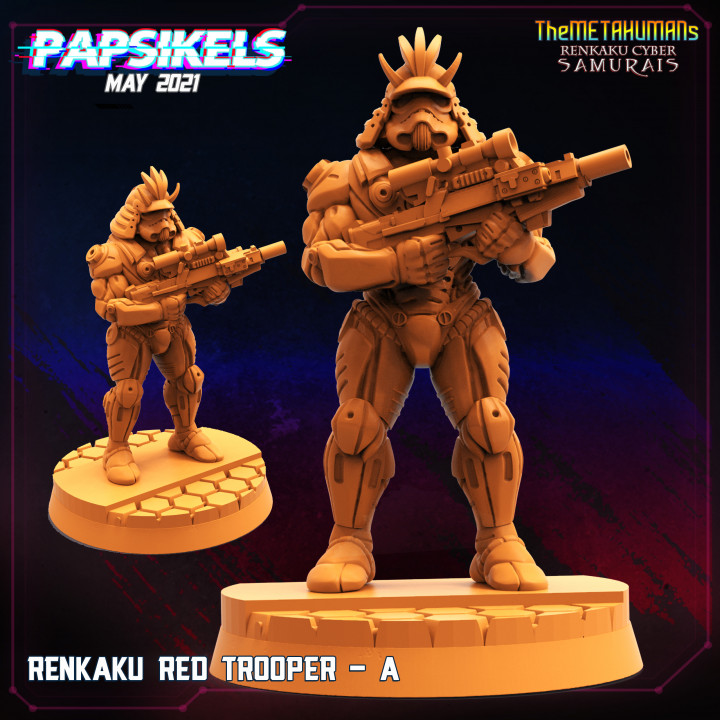 RENKAKU RED TROOPER - A image