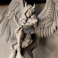 Picture of print of Angel/Demon Dinama 3D Print Model