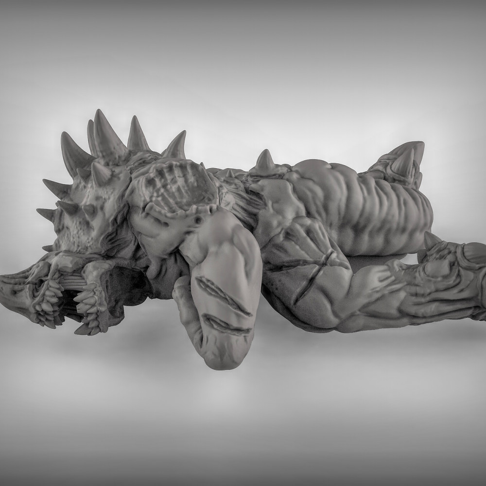 【絶版】“Poundy Moo” kaiju artist DAN【2017】 絶版】“Poundy Moo” kaiju artist DAN【2017】