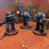 Lunar Auxilia Siege Breakers - Presupported print image