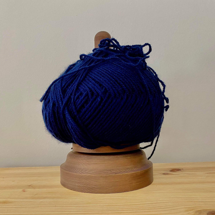 Wooden Spinning Yarn Holder