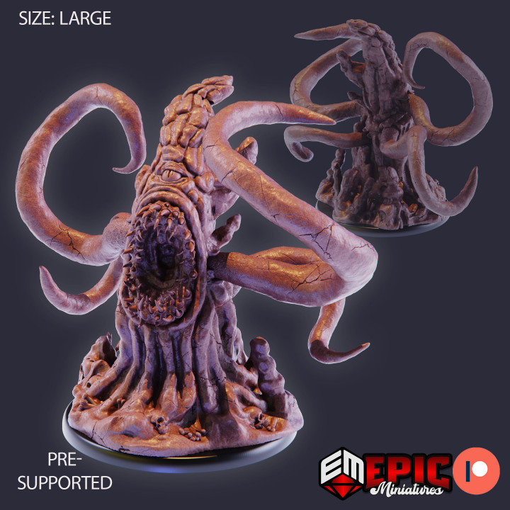 Tentacle Rock Attacking / Stone Pillar Mimic / Disguised Cave Encounter image