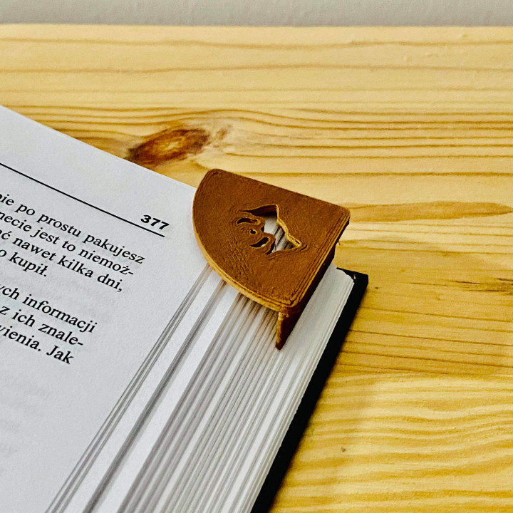 Wooden Corner Bookmark image