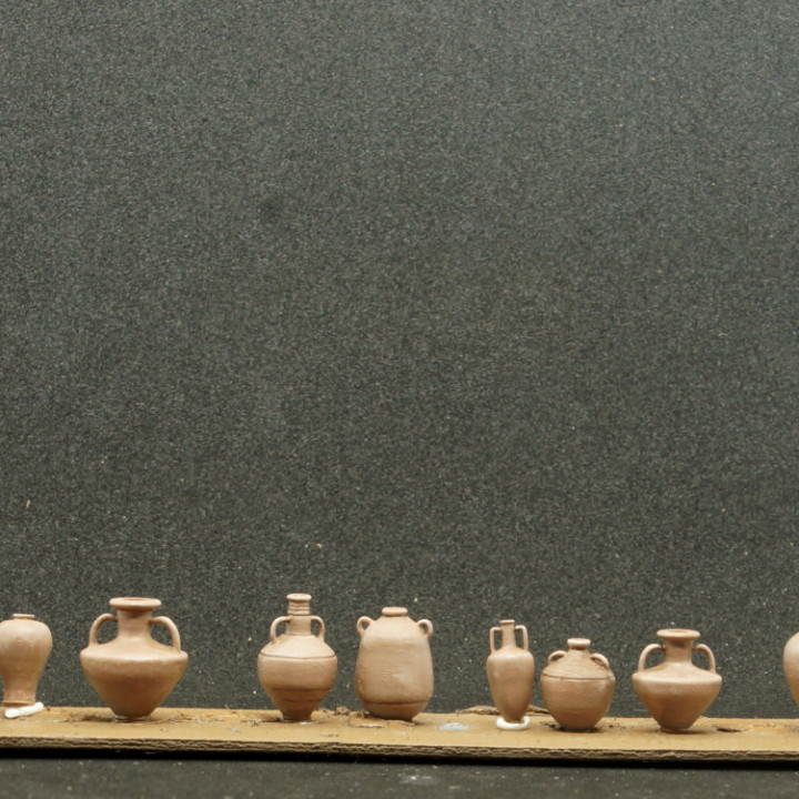 Ancient amphora pack (72 models) image