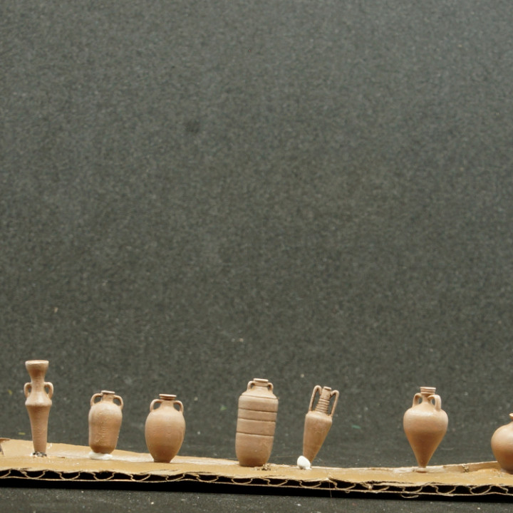 Ancient amphora pack (72 models) image