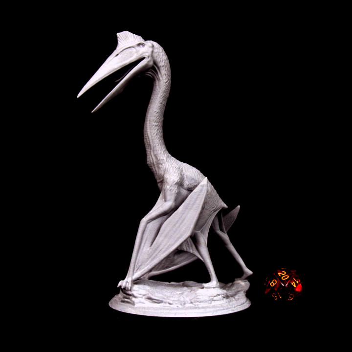 3D Printable Quetzalcoatlus by clynche art