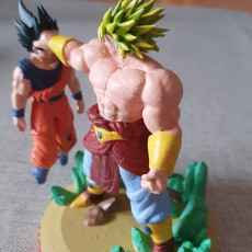 Picture of print of Dragon Ball Broly and Monkey King