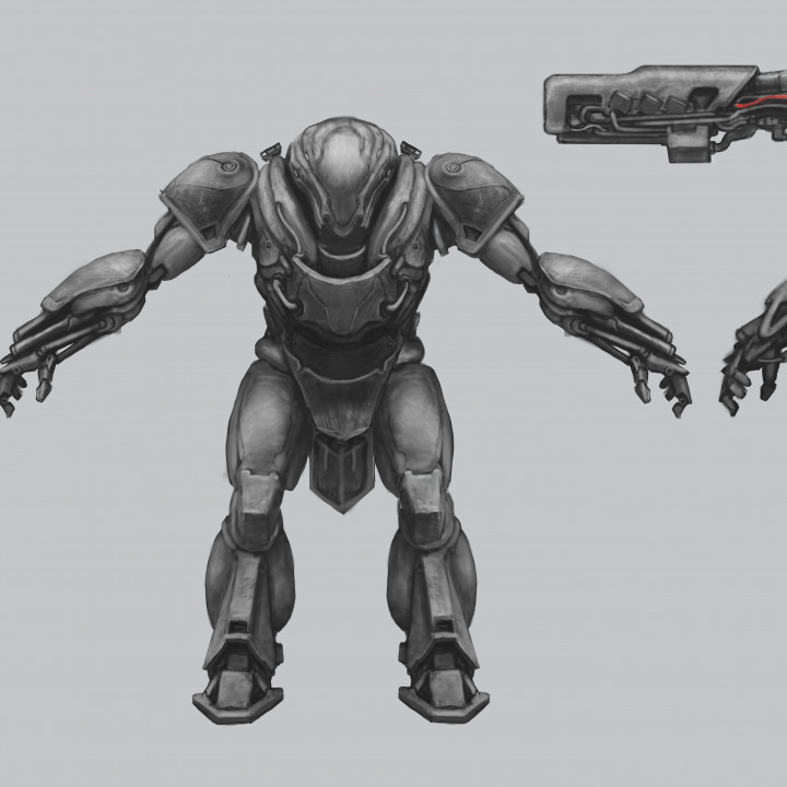Centauri Machine Soldier - The Legion  (Promo Model) image
