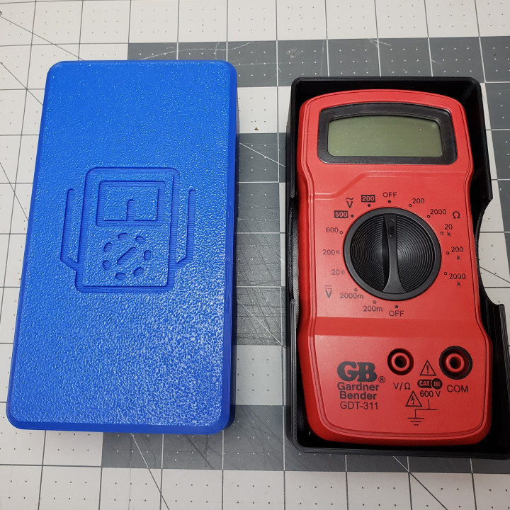3D Printable Storage Case for Gardner Bender GDT311 Multimeter by