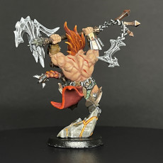 Picture of print of Gundroff Ragingflame - Dumlok Flameseeker Hero